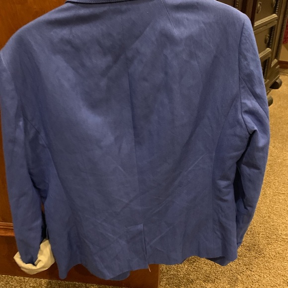 J Crew Blue linen jacket - Picture 6 of 6